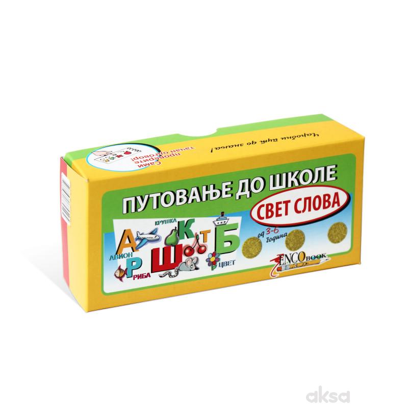 Enco Book Putovanje do skole-svet slova