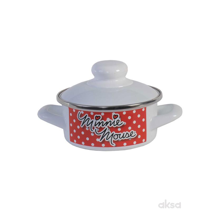 Metalac plitka šerpa sa poklopcem 14cm Mini