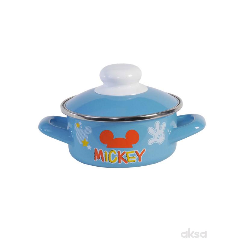 Metalac plitka šerpa sa poklopcem 12cm Miki