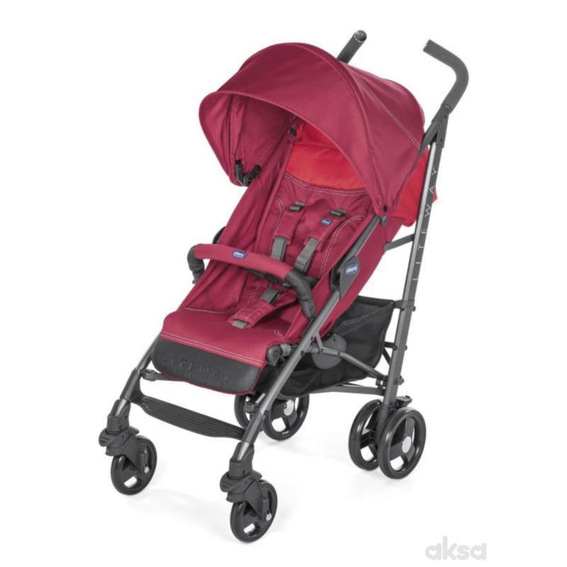 Chicco Kolica Liteway 3 Basic A009552 Red Berry Aksa