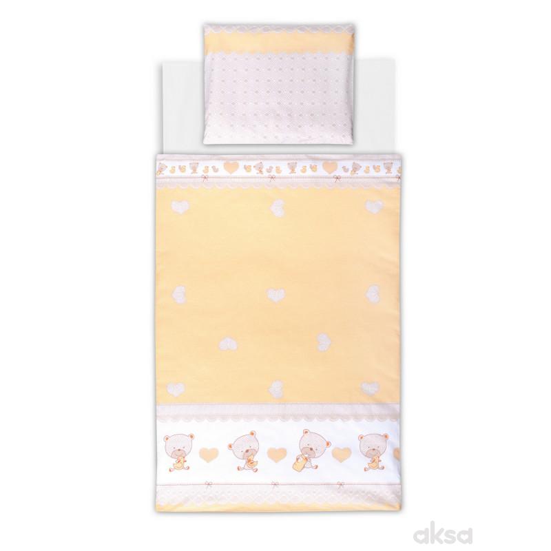 Baby Textil posteljina Baby bear 3/1,80x120CM