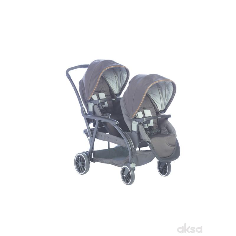 Graco Blizanacka Kolica Modes Duo Black Grey A010129 Aksa