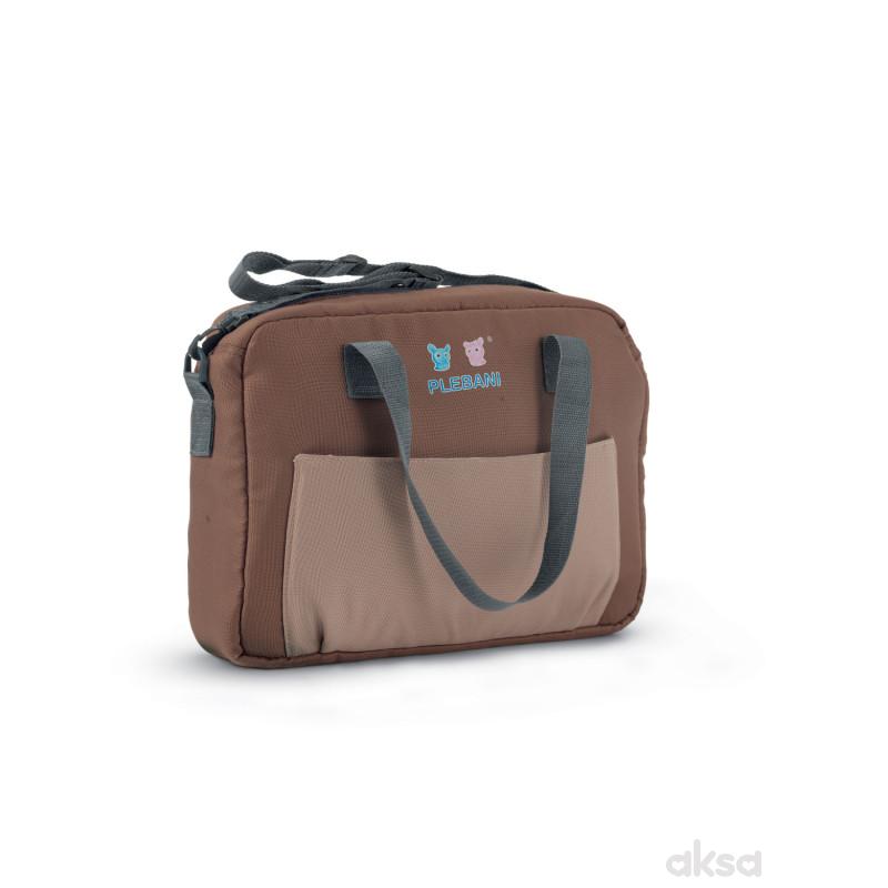 Plebani Torba Za Mame A010323 Braon Aksa