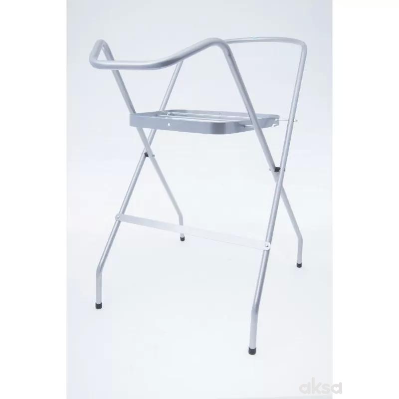 Tega Metalni stalak za kadicu 86cm srebrni
