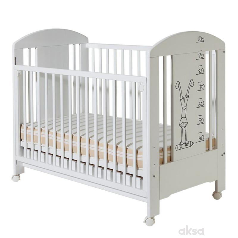 Bambino krevetac Lolek,beli,sa fiokom