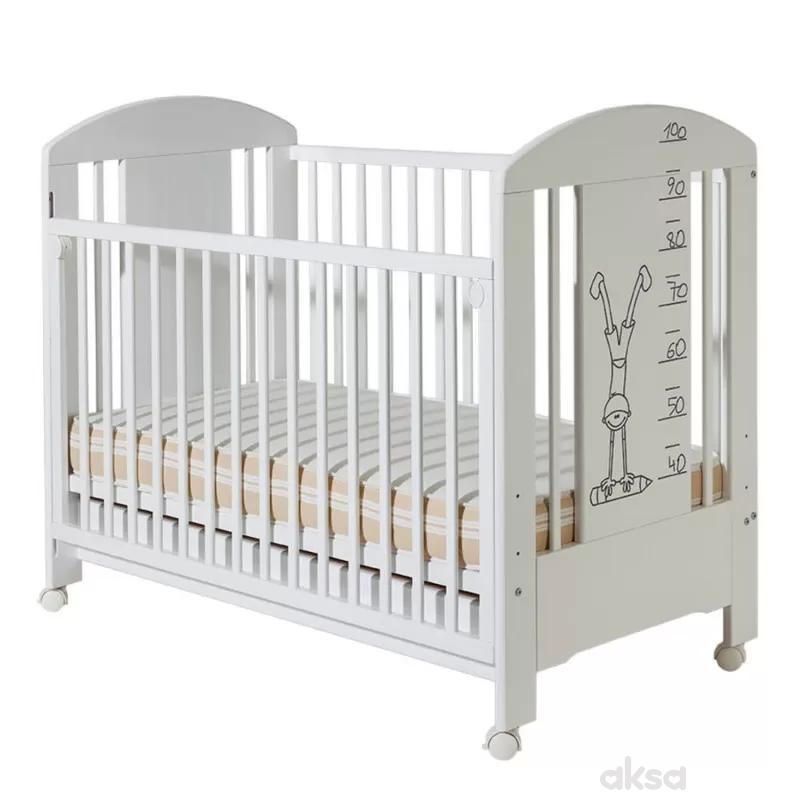 Bambino krevetac Lolek,beli,sa fiokom