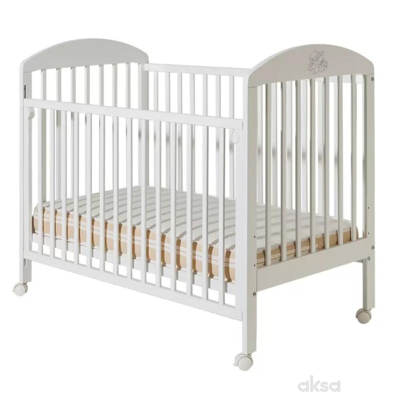 Bambino krevetac Bambi, beli, bez fioke