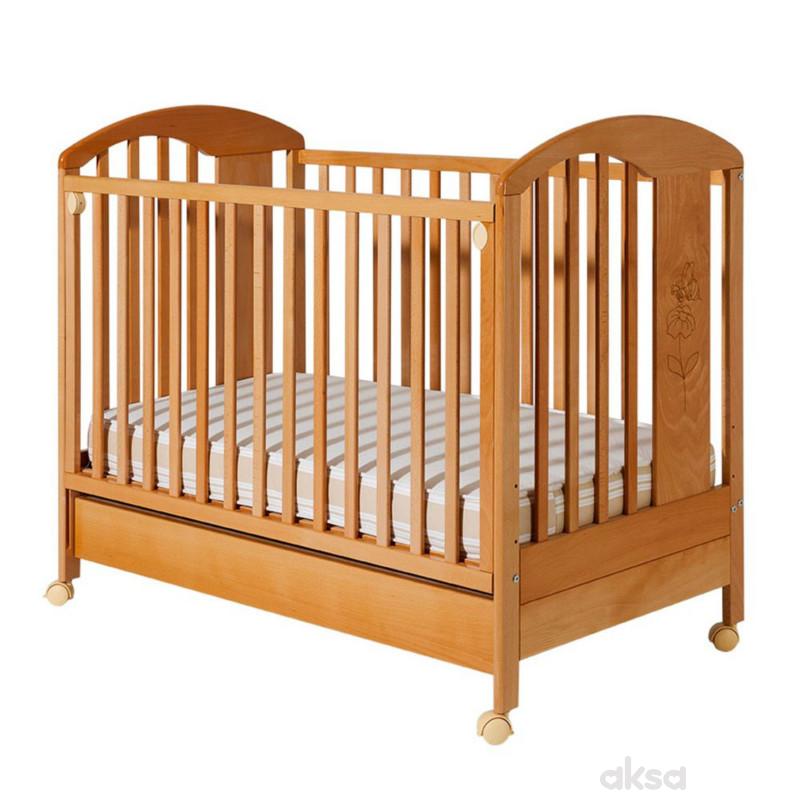Bambino krevetac Lilly, natur, sa fiokom
