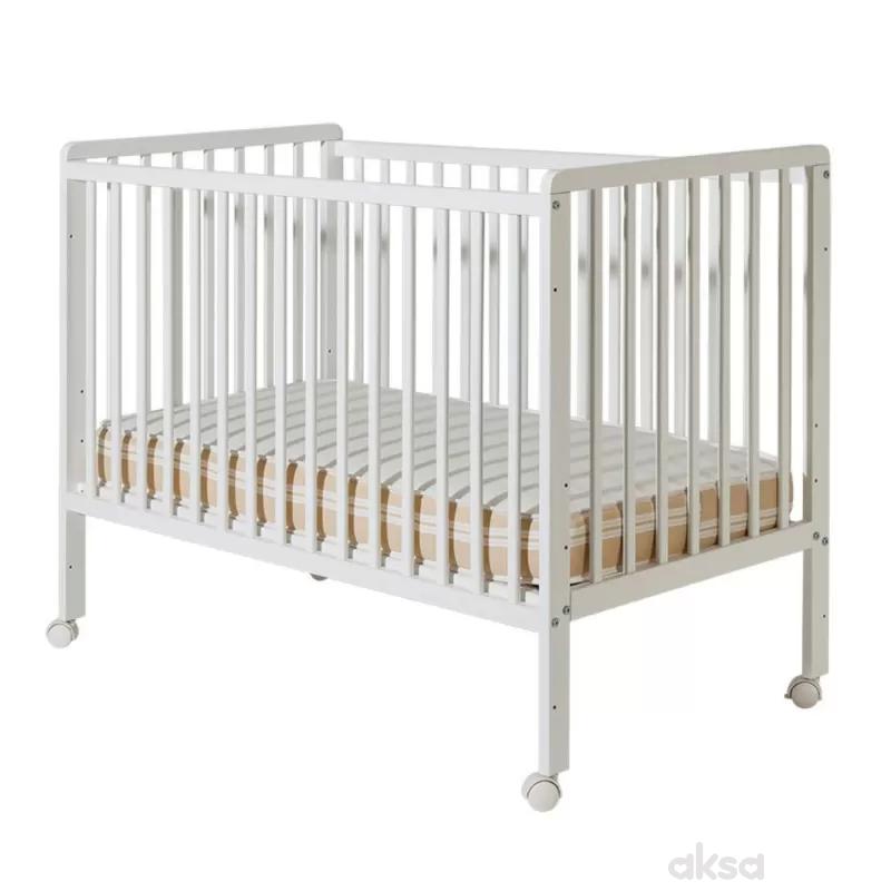 Bambino krevetac Minny, beli, bez fioke