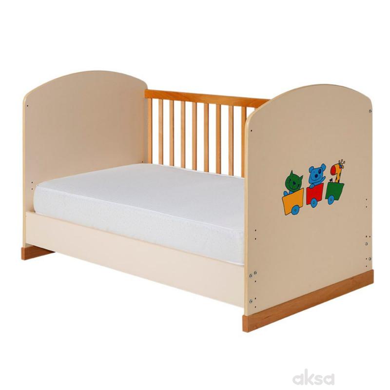 Bambino krevetac Maxi,natur-bež,bez fioke,140x70