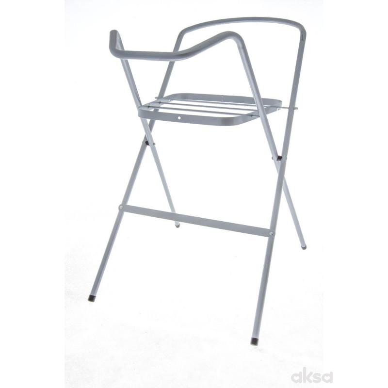 Tega Metalni stalak za kadicu 102cm srebrni