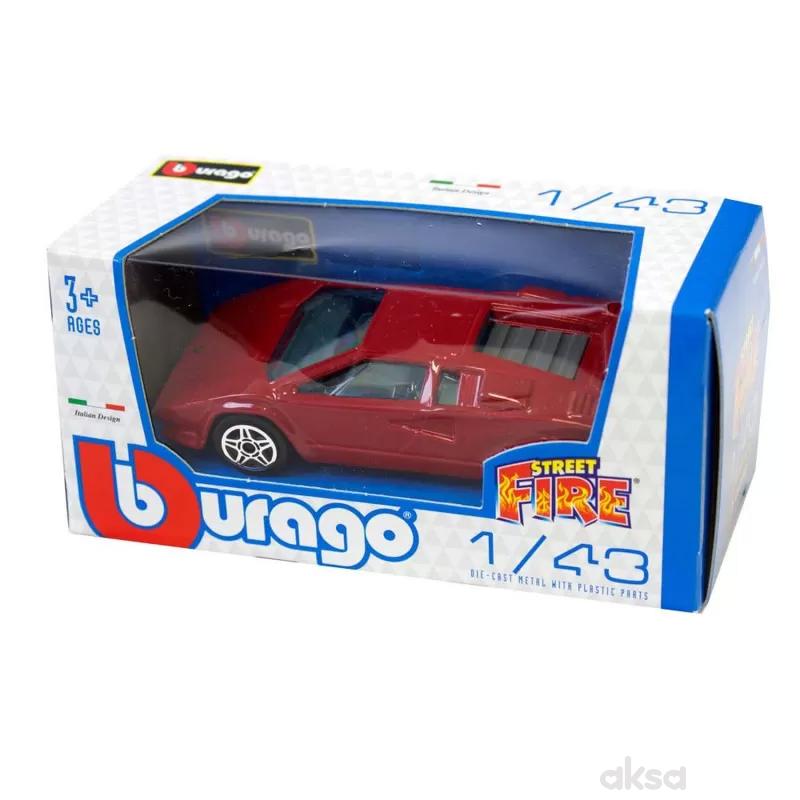 Burago street fire plavi asst 1/43
