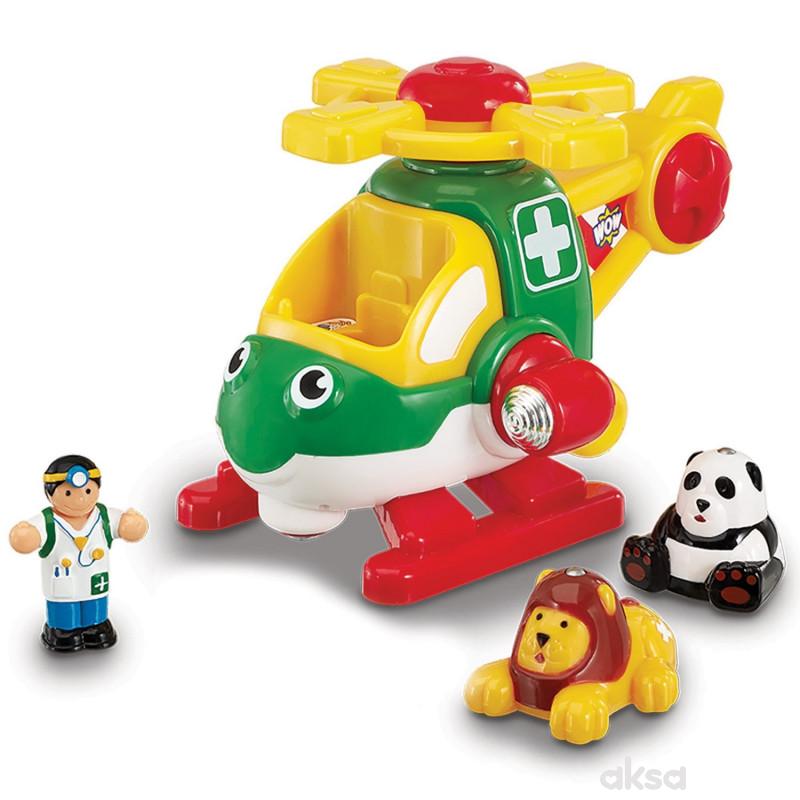 Wow spasliac životinja u helihopteru HarryCopter