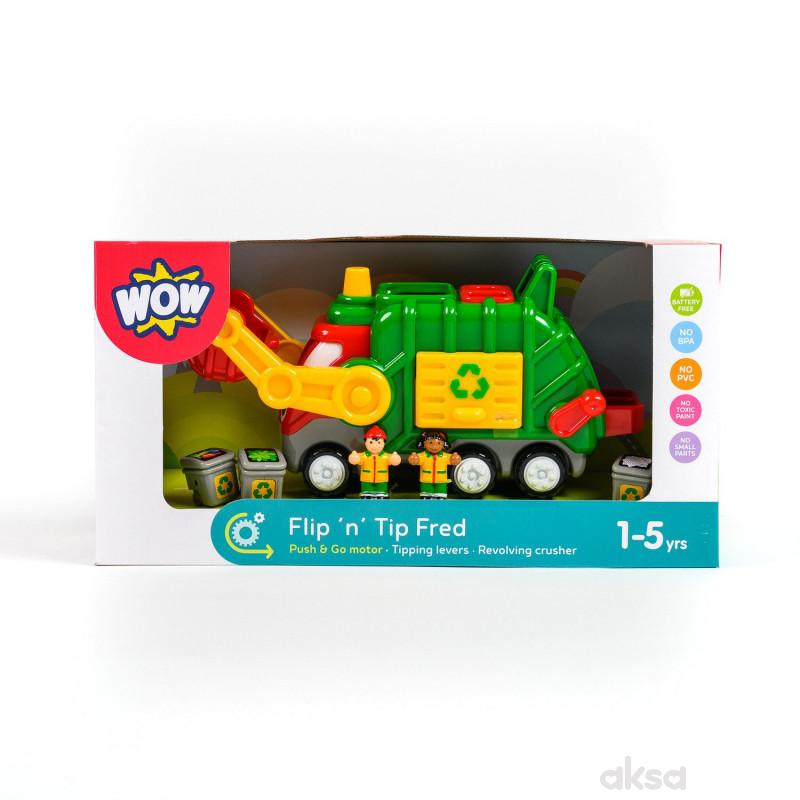 Wow Igracka đubretarac Flip N Tip Fred A011021 Aksa