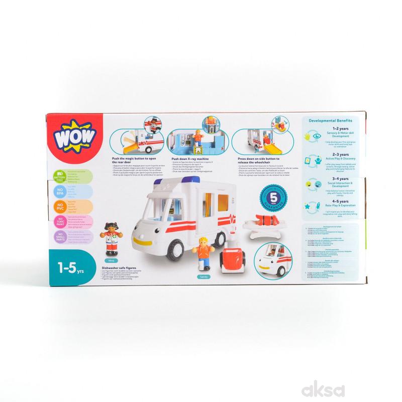 Wow igračka ambulantna kolaRobins Medical Rescue