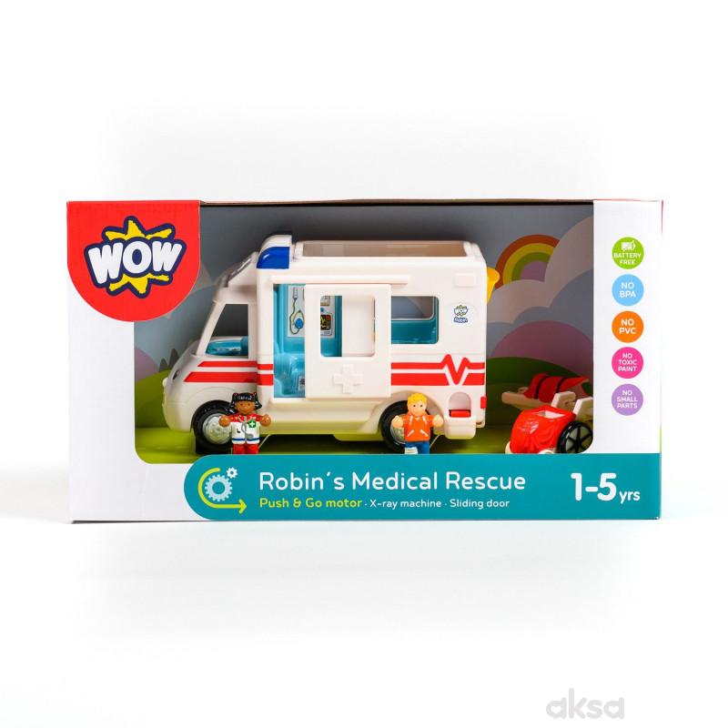 Wow igračka ambulantna kolaRobins Medical Rescue