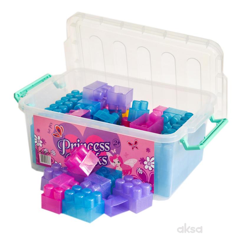 Princess Blocks kocke 60 kom