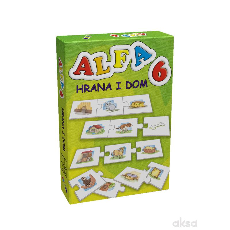 Pikom didaktička igra ALFA 6 - Hrana i dom
