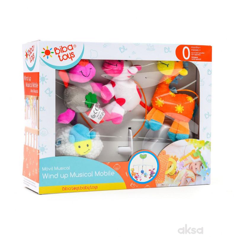 Biba toys vrteška za krevetac farma sa životinjama