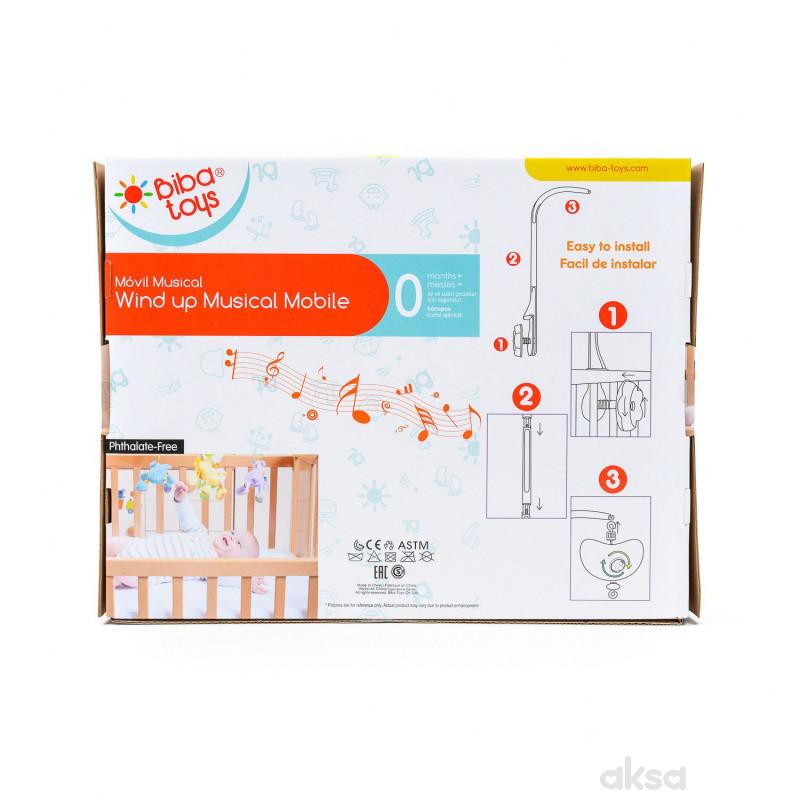 Biba toys vrteška za krevetac farma sa životinjama
