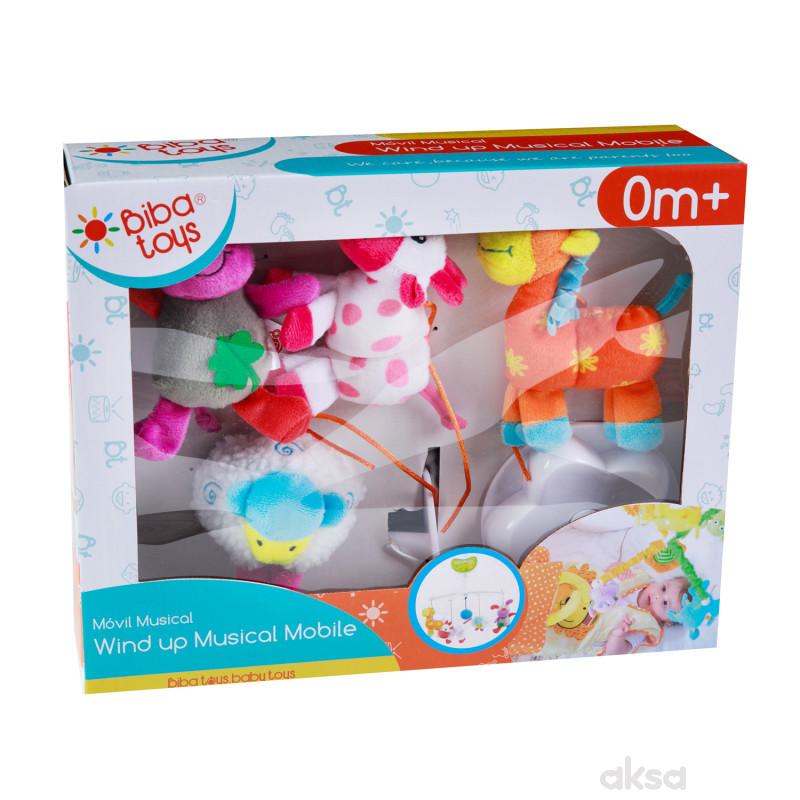 Biba toys vrteška za krevetac farma sa životinjama