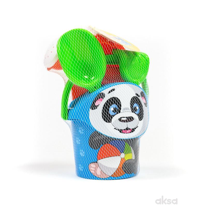 Androni Giocattoli kofica za pesak baby panda