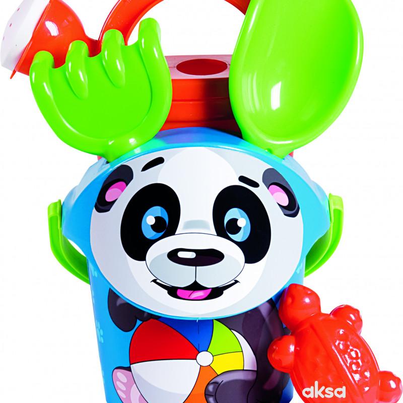 Androni Giocattoli kofica za pesak baby panda