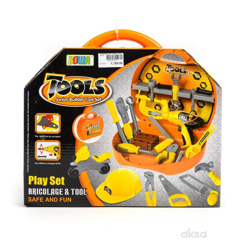 Qunsheng Toys, igračka, alat u koferu