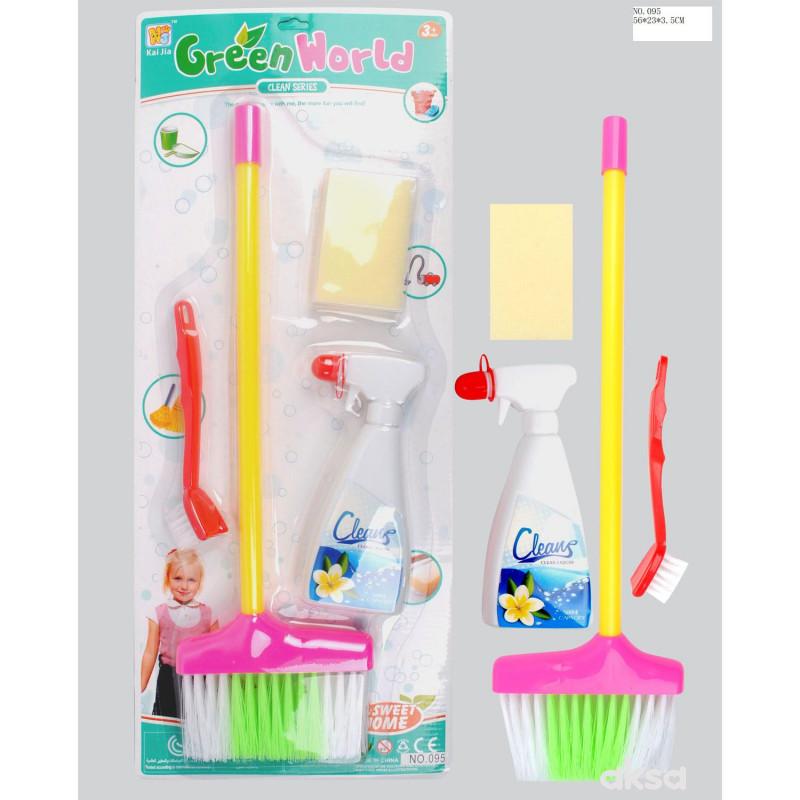 Hk Mini igračka set za čišćenje na blisteru
