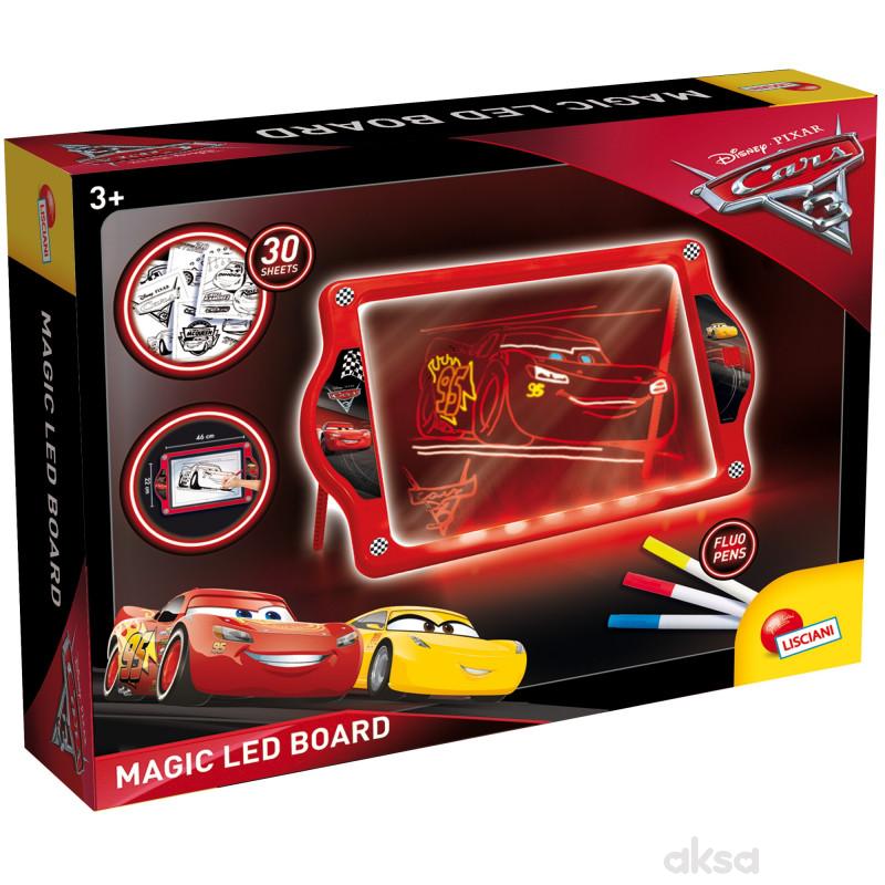 Cars Magicna Led tabla pisi-brisi Lisciani