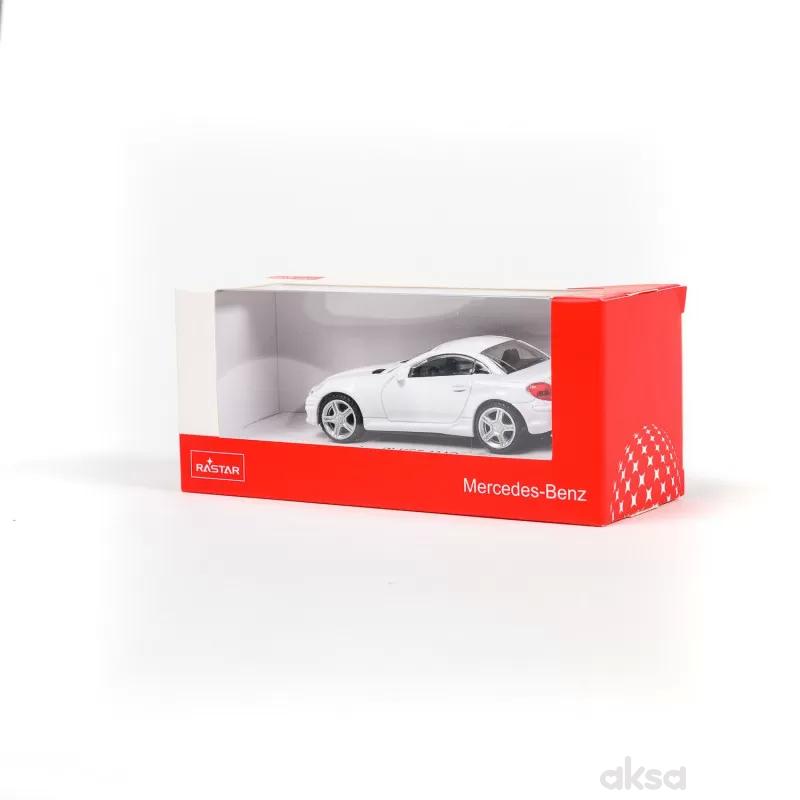 Rastar automobil Mercedes SLK 1:43 - bela