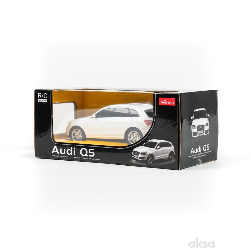 Rastar igračka RC auto Audi Q5 1:24 - crn, bel