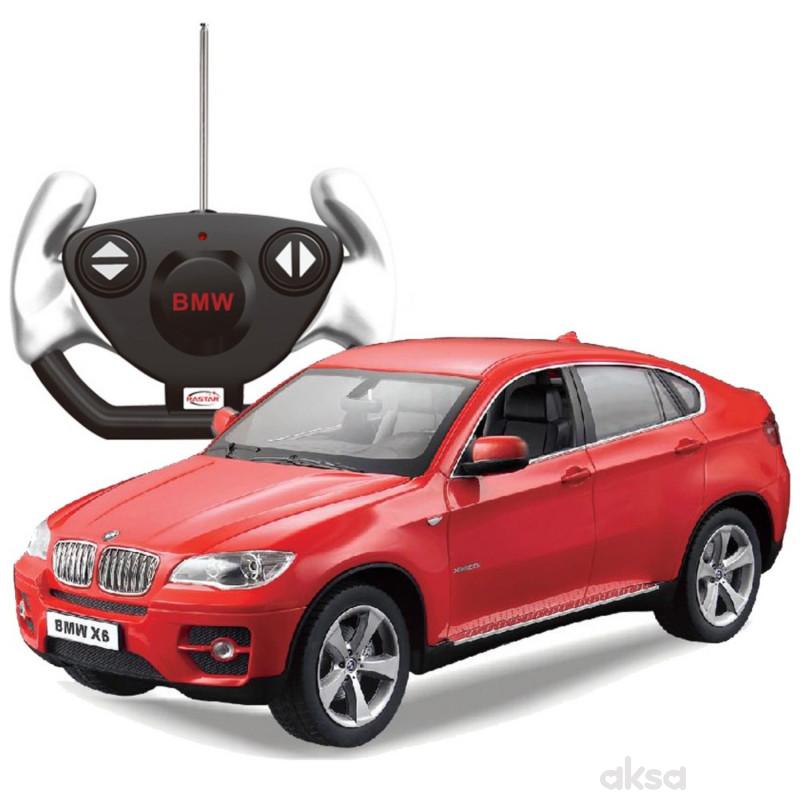 Rastar igračka RC automobil BMW X6 1:14-crn,crv