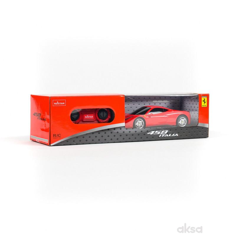 Rastar igračka RC auto Ferrari 458 Italia 1:24-crv