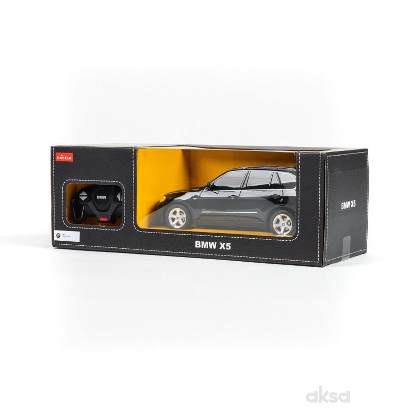 Rastar igračka RC automobil BMW X5 1:18-siv, crv