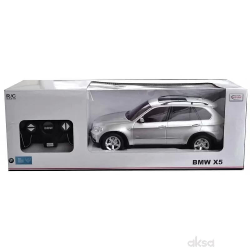 Rastar igračka RC automobil BMW X5 1:18-siv, crv