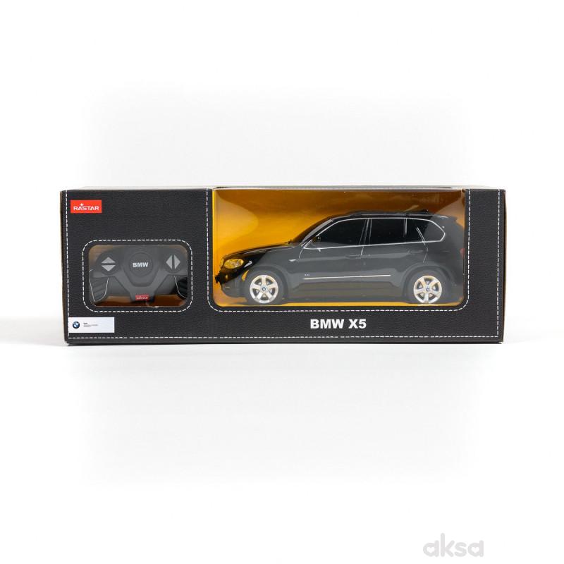 Rastar igračka RC automobil BMW X5 1:18-siv, crv