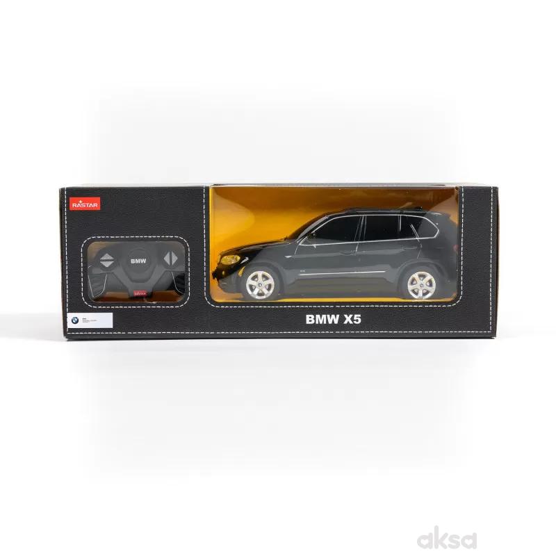 Rastar igračka RC automobil BMW X5 1:18-siv, crv
