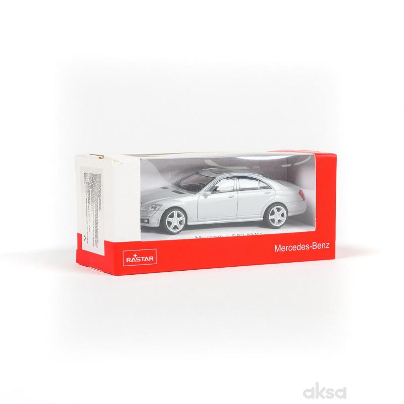 Rastar automobil Mercedes S 63 AMG 1:43 - siv