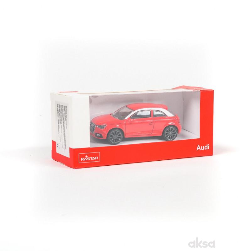 Rastar automobil Audi A1 1:43 - crv
