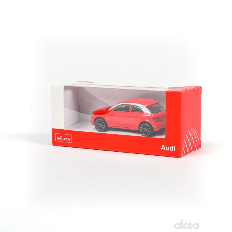 Rastar automobil Audi A1 1:43 - crv