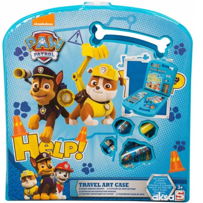 Paw Patrol Set Za Crtanje Travel Art 33x30 5 A013898 Aksa