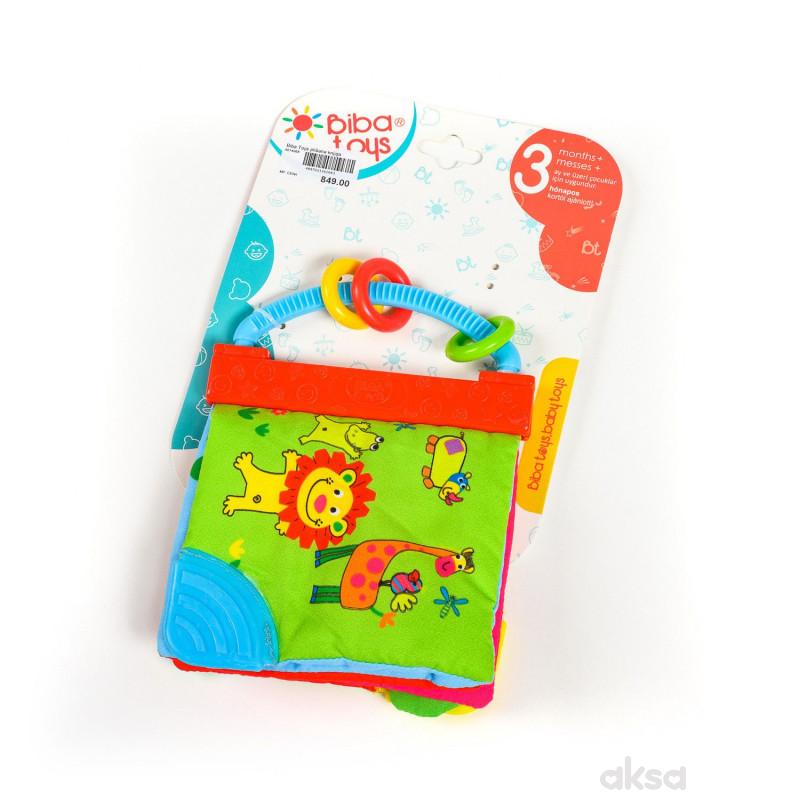 Biba Toys plišana knjiga džungla sa glodalicom