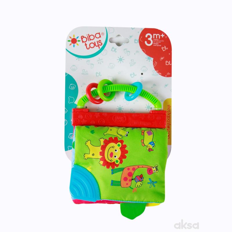 Biba Toys plišana knjiga džungla sa glodalicom