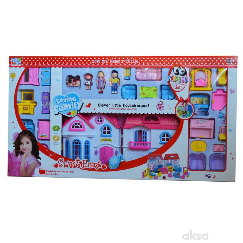 Qunsheng Toys, igračka, kuća za lutke