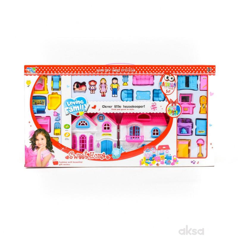 Qunsheng Toys Igracka Kuca Za Lutke A015273 Aksa