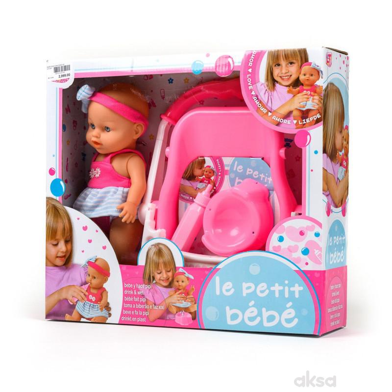 Loko toys,lutka beba sa sedištem, 29cm