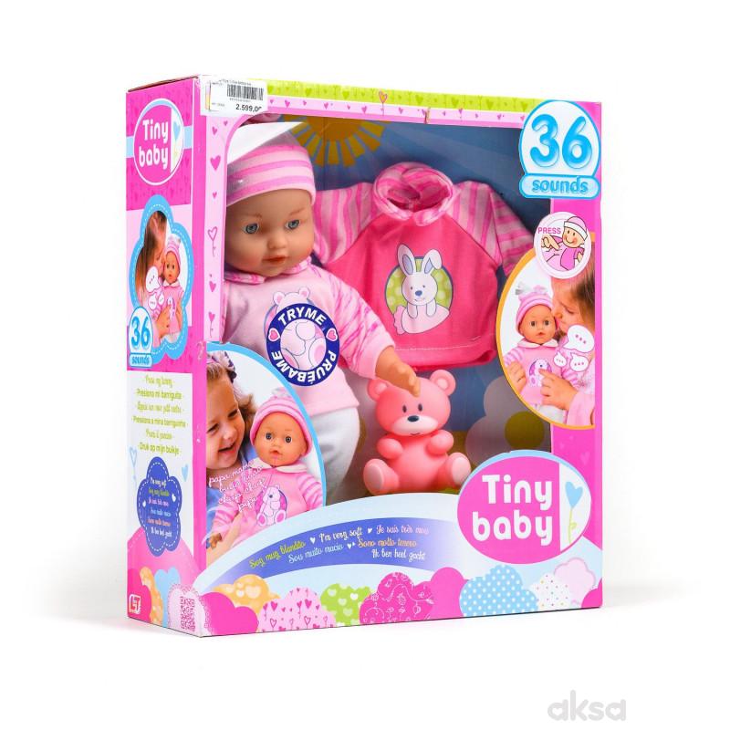 Loko toys,lutka beba sa funkcijama sa odećom, 30cm