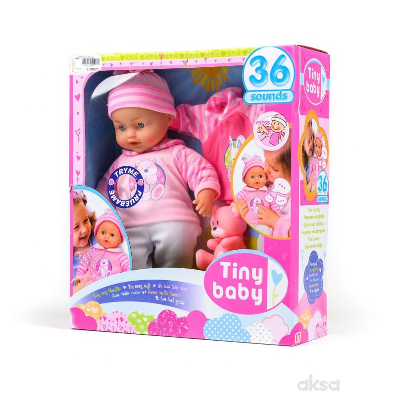 Loko toys,lutka beba sa funkcijama sa odećom, 30cm