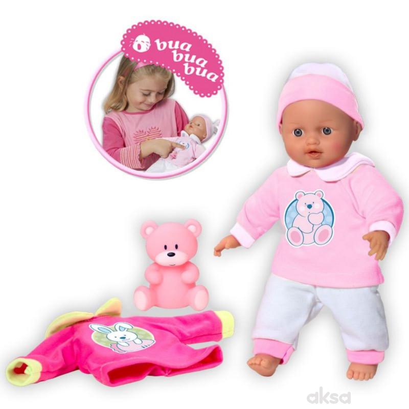Loko toys,lutka beba sa funkcijama sa odećom, 30cm